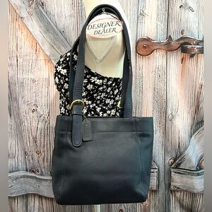 COACH Vintage SoHo Shoulder Handbag 4157 Dark Blue EUC!